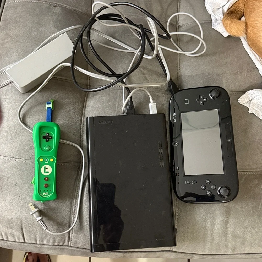 Nintendo Wii U Console in Black